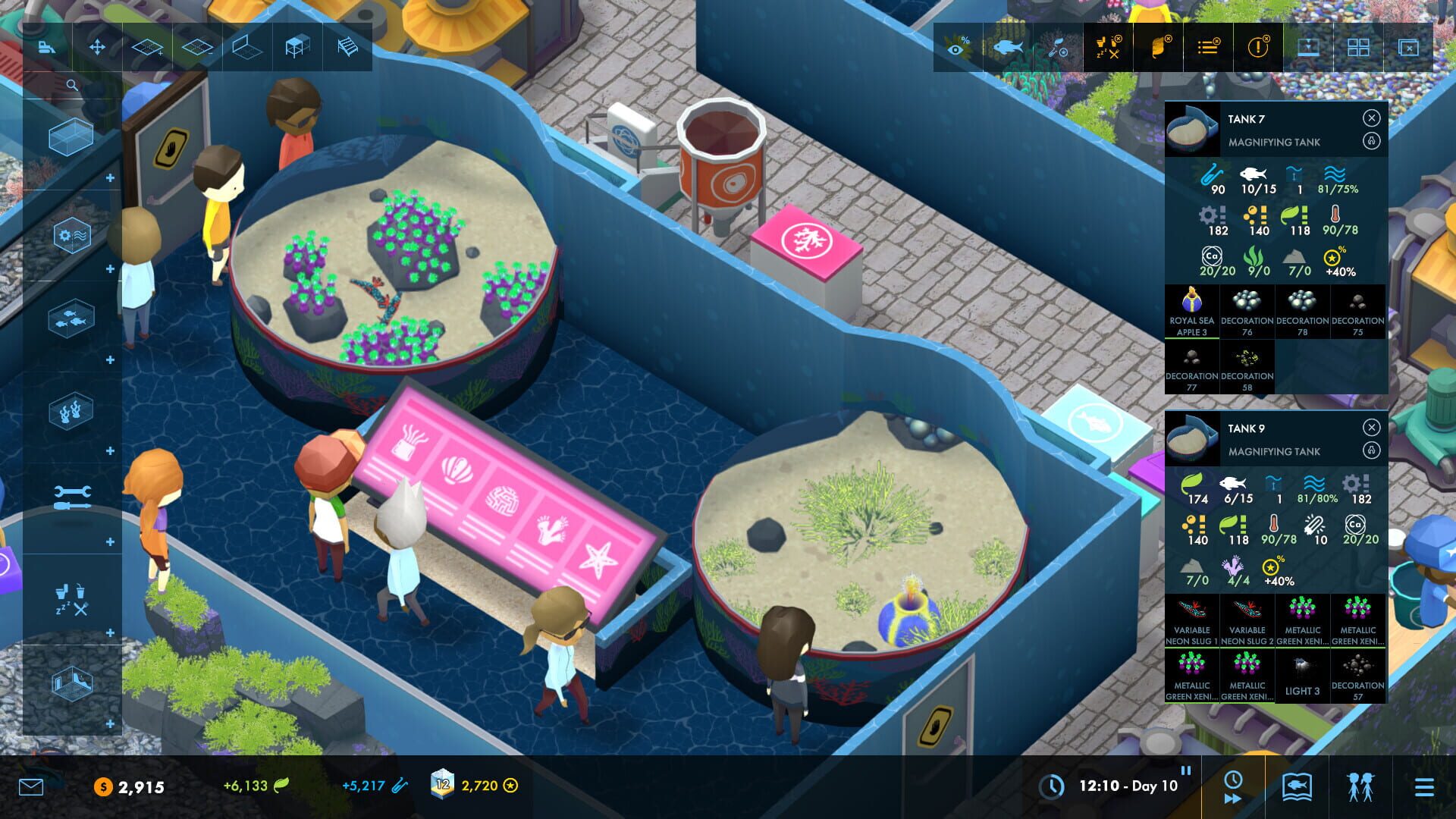 Screenshot for Megaquarium: Invertebrilliant Collection