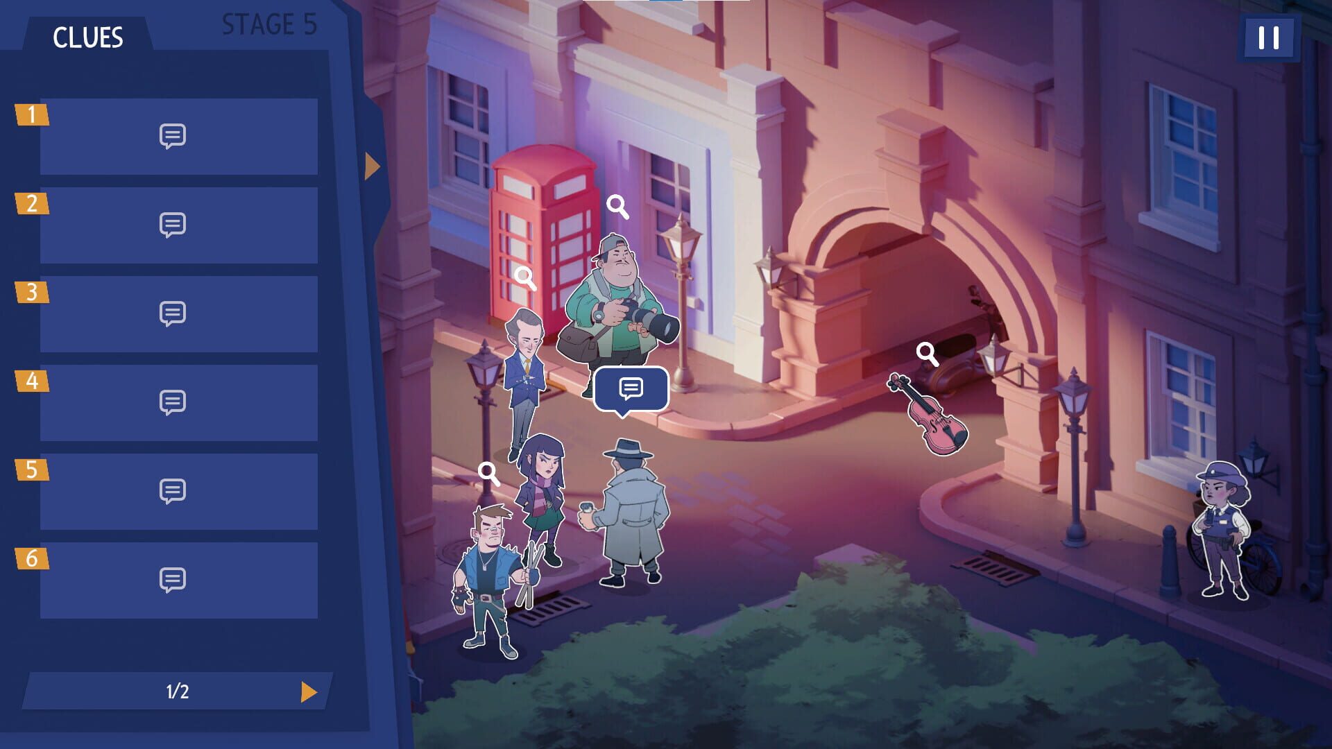 Screenshot for Case Solved: The London Files