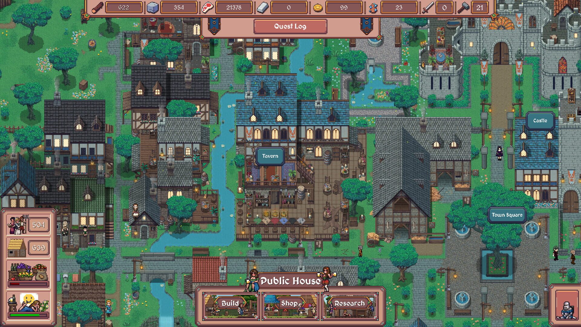 Screenshot for Hearth and Hamlet