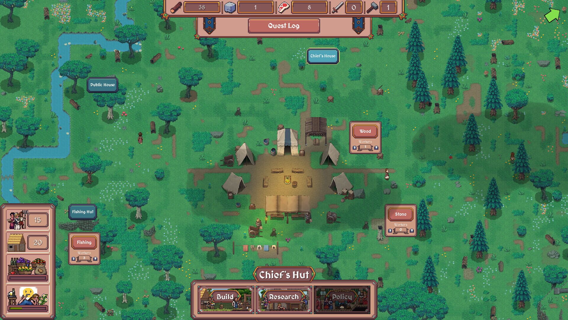 Screenshot for Hearth and Hamlet