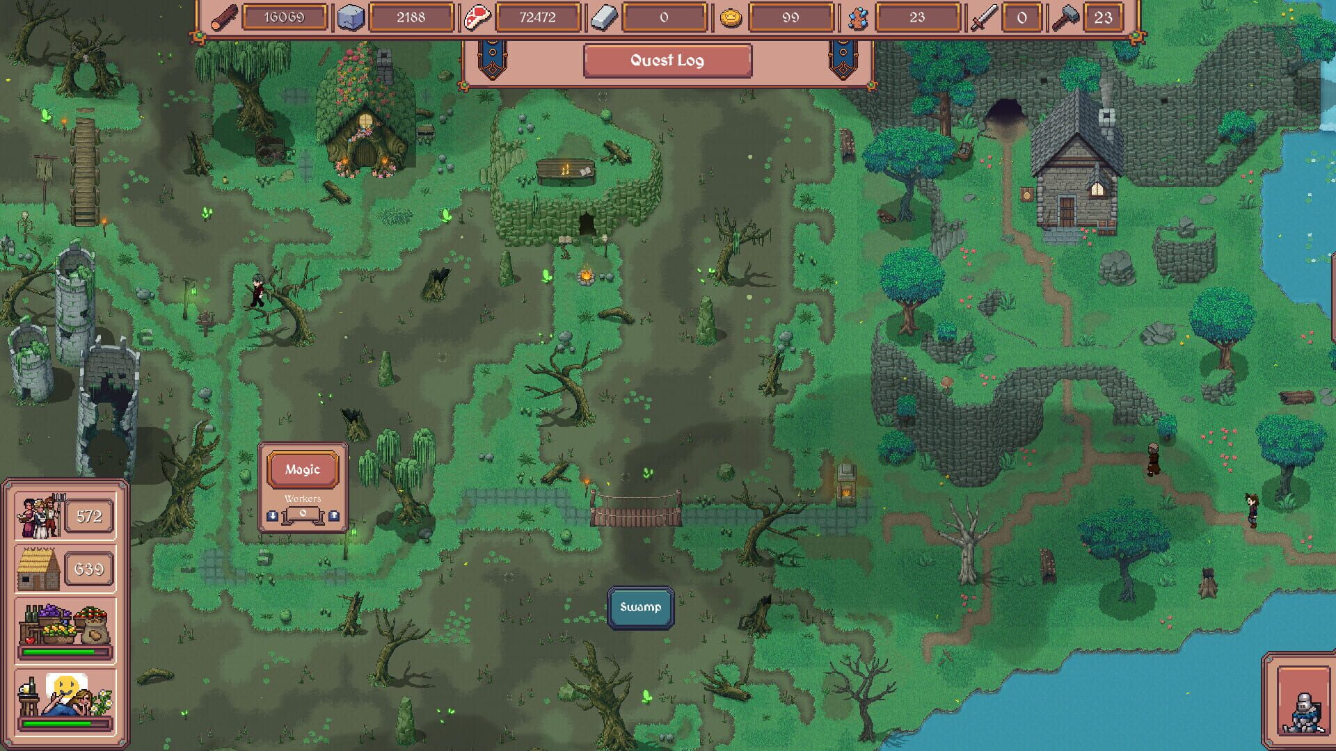 Screenshot for Hearth and Hamlet