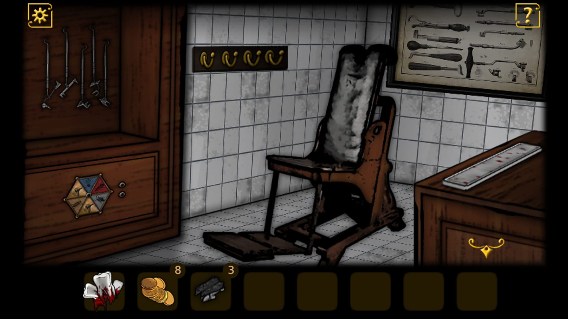 Screenshot for Forgotten Hill: The Wardrobe - The Price of a Smile