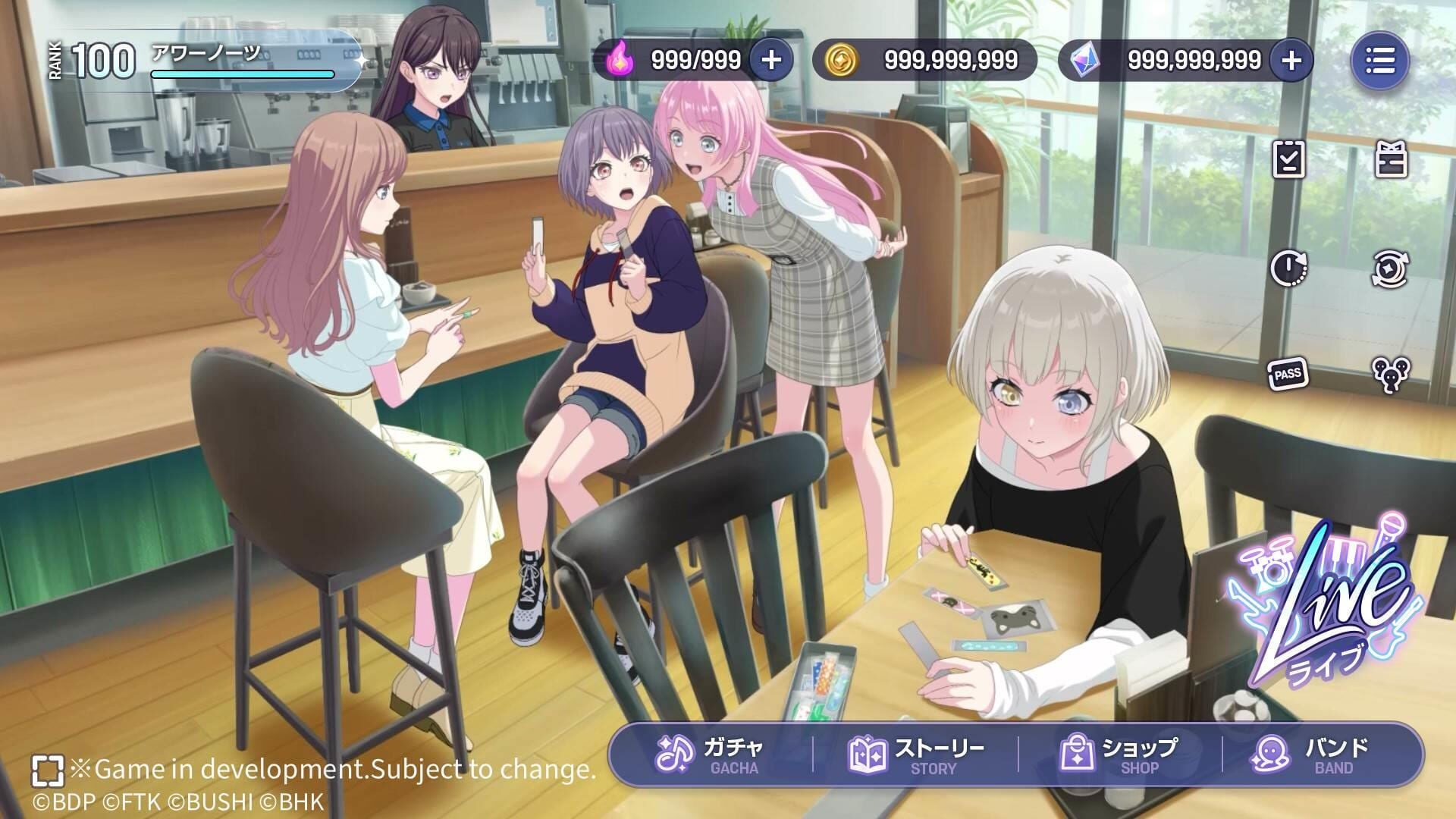 Screenshot for BanG Dream! Our Notes