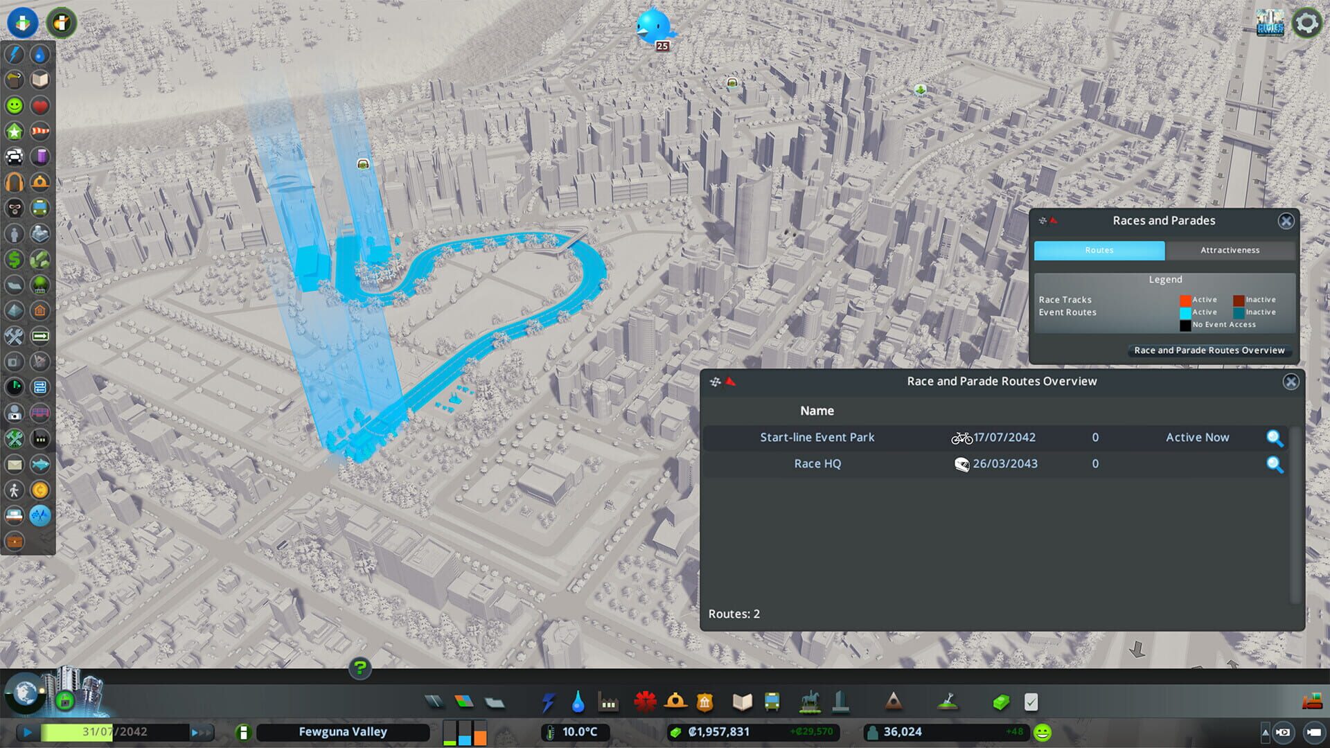 Screenshot for Cities: Skylines - Race Day
