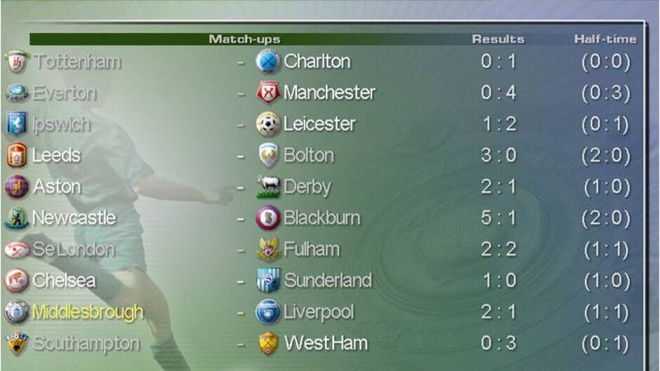 Screenshot for Soccer Manager