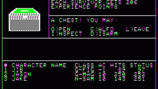 Screenshot for Wizardry: Proving Grounds of the Mad Overlord