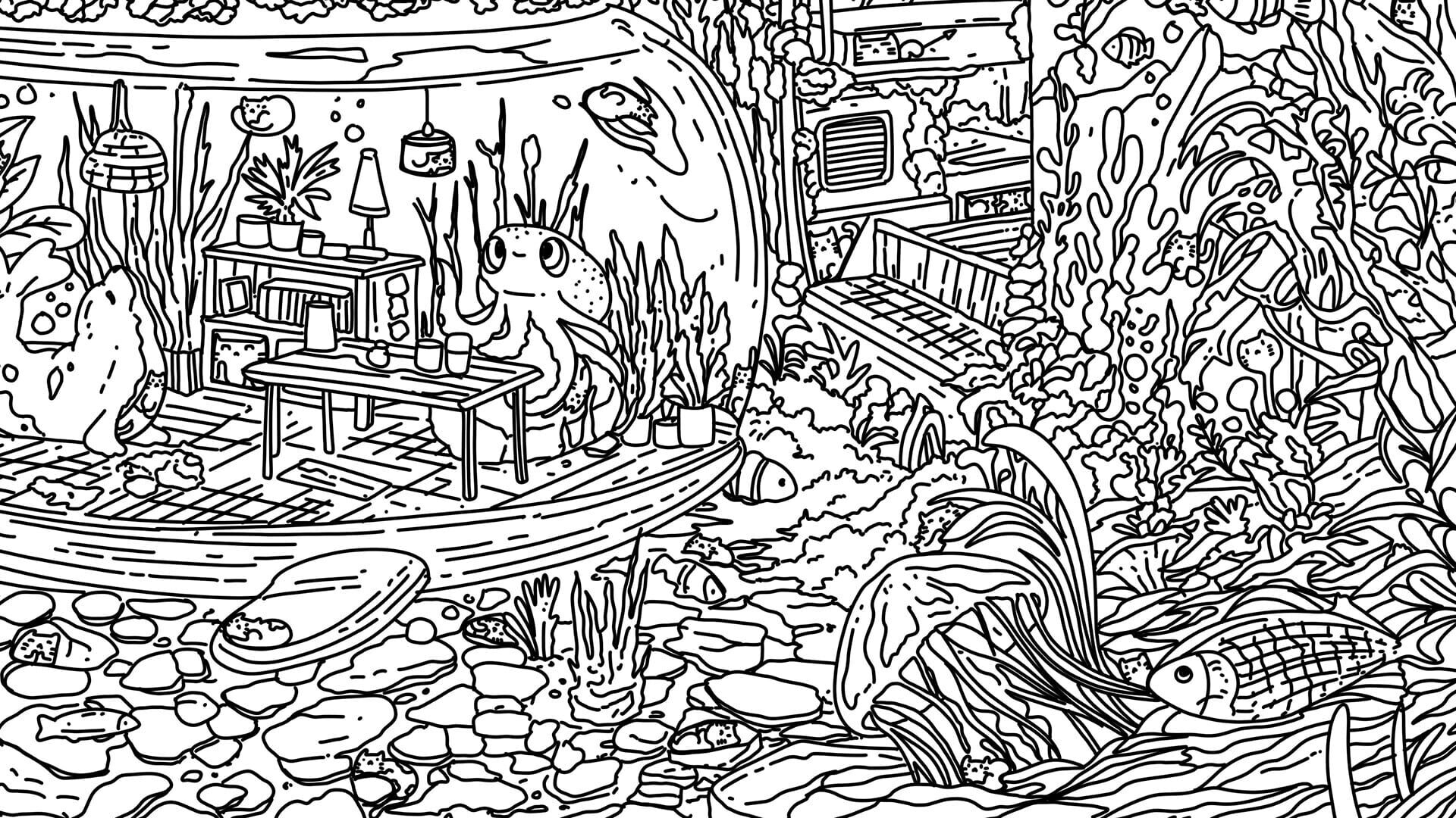 Screenshot for 100 Undersea Cats