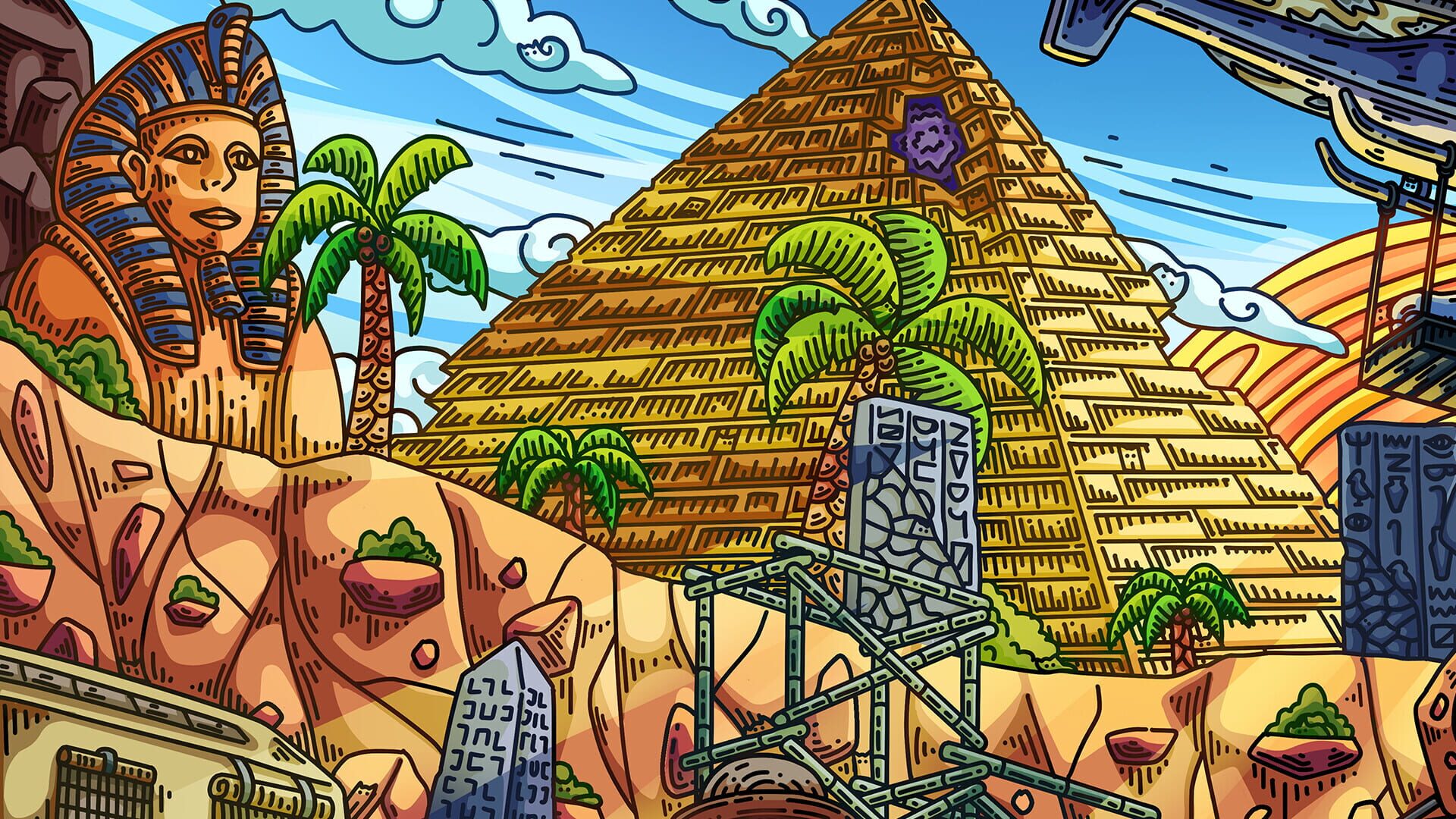 Screenshot for 100 Archeology Cats