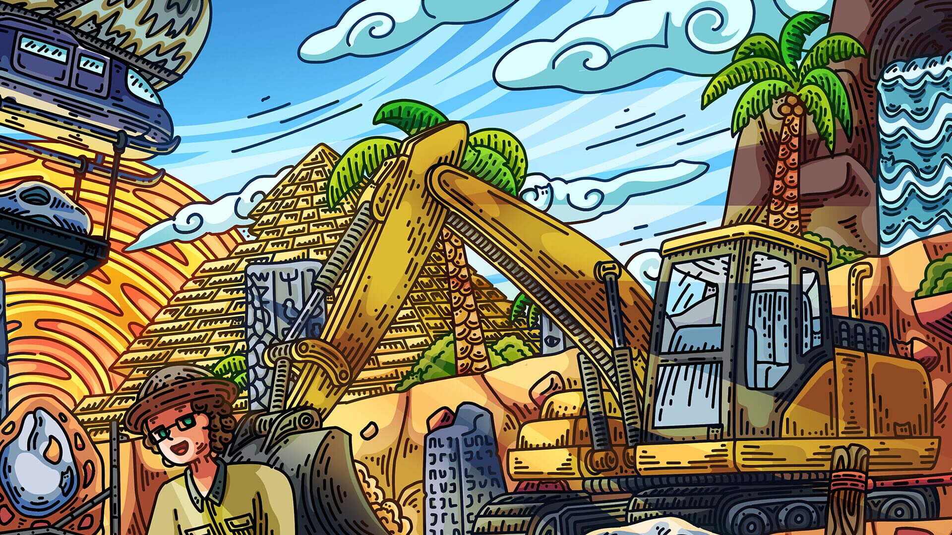 Screenshot for 100 Archeology Cats