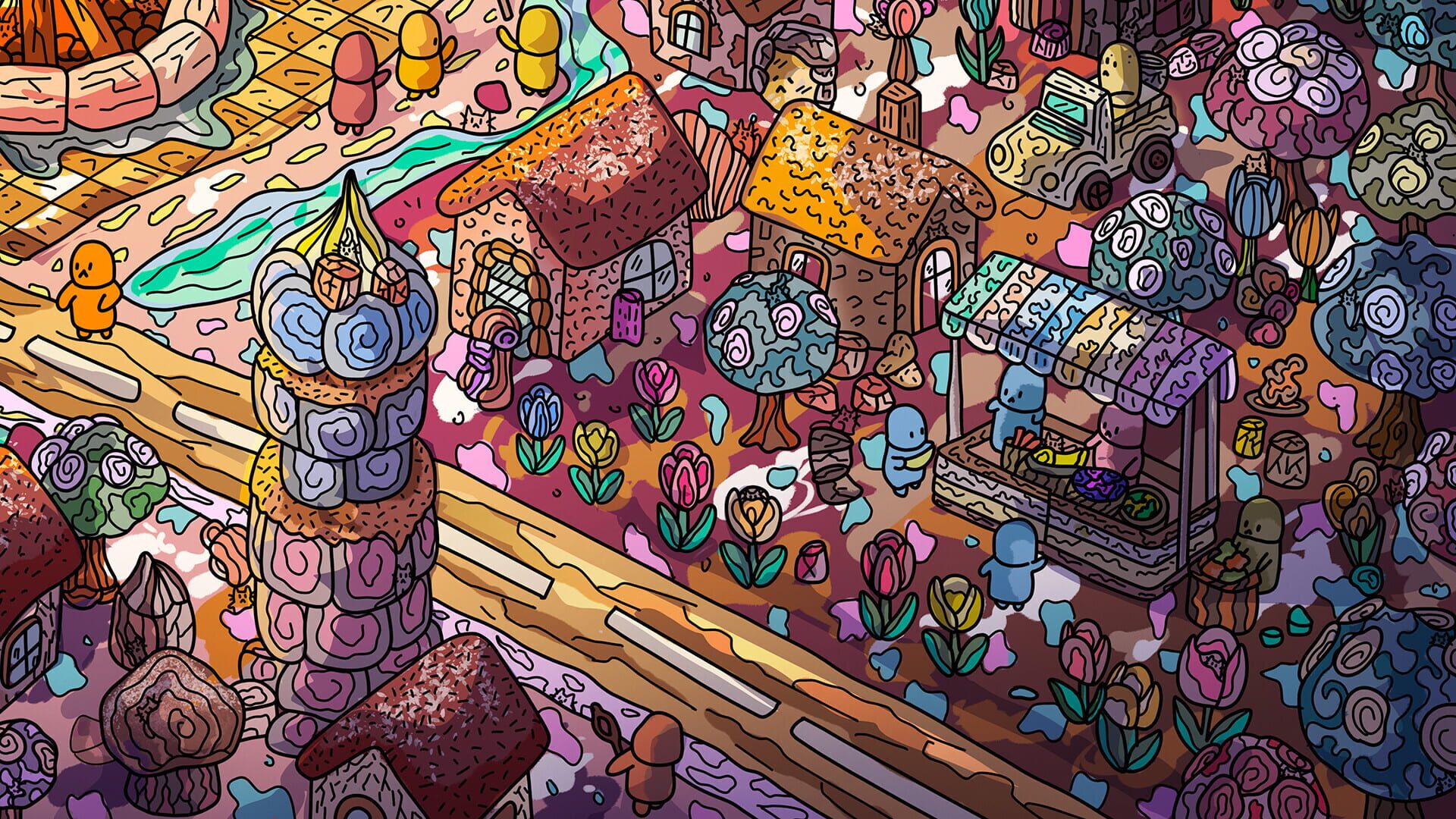 Screenshot for 100 Marshmallow Cats
