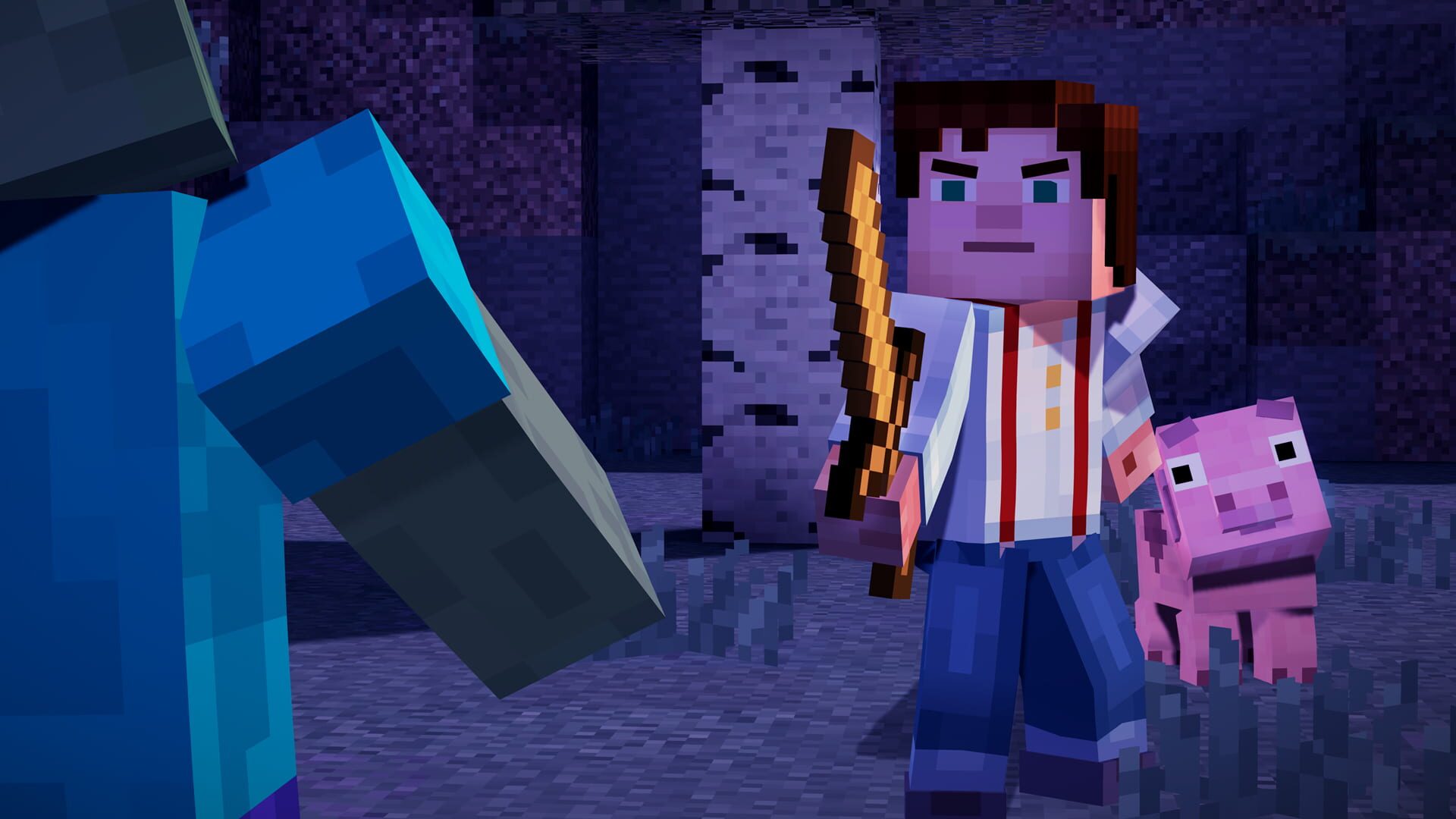 Screenshot for Minecraft: Story Mode