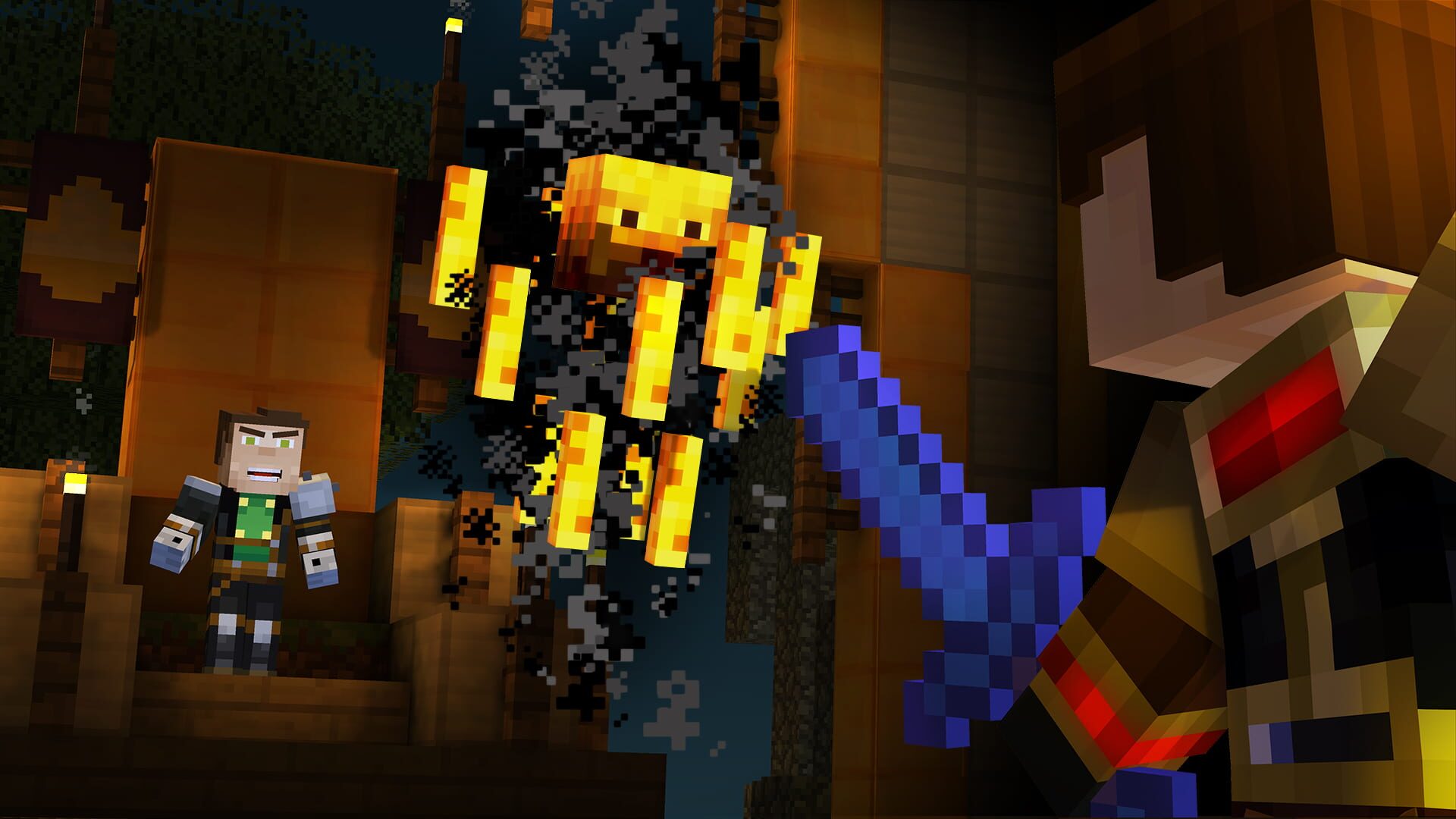 Screenshot for Minecraft: Story Mode