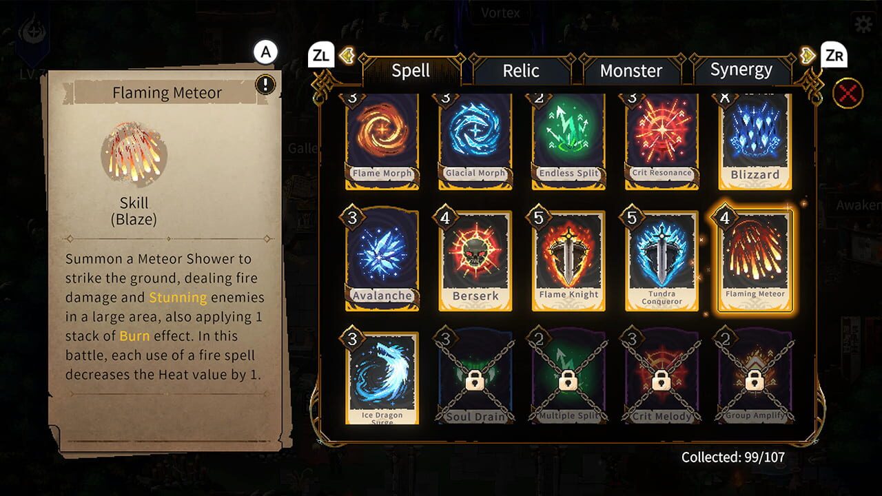 Screenshot for Legendary Spell