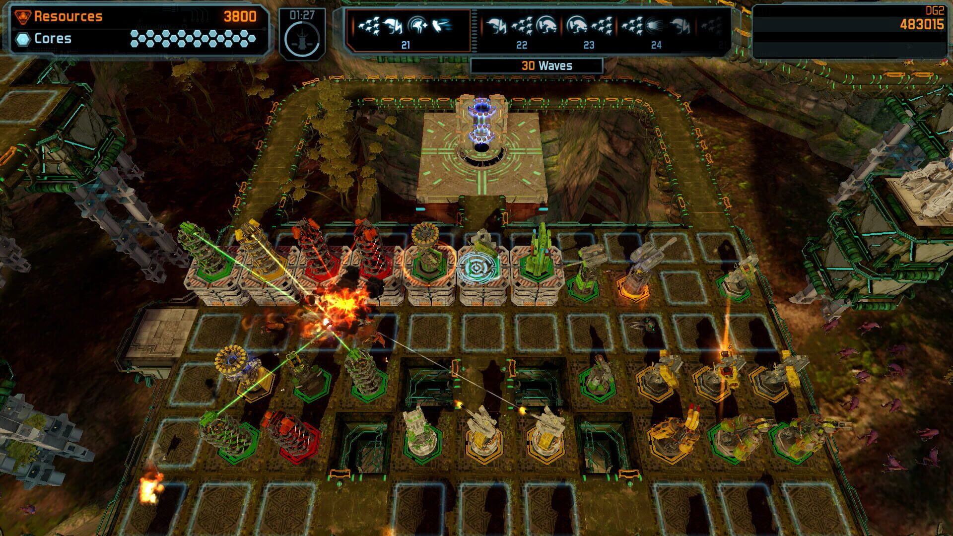 Screenshot for Defense Grid 2: Aftermath