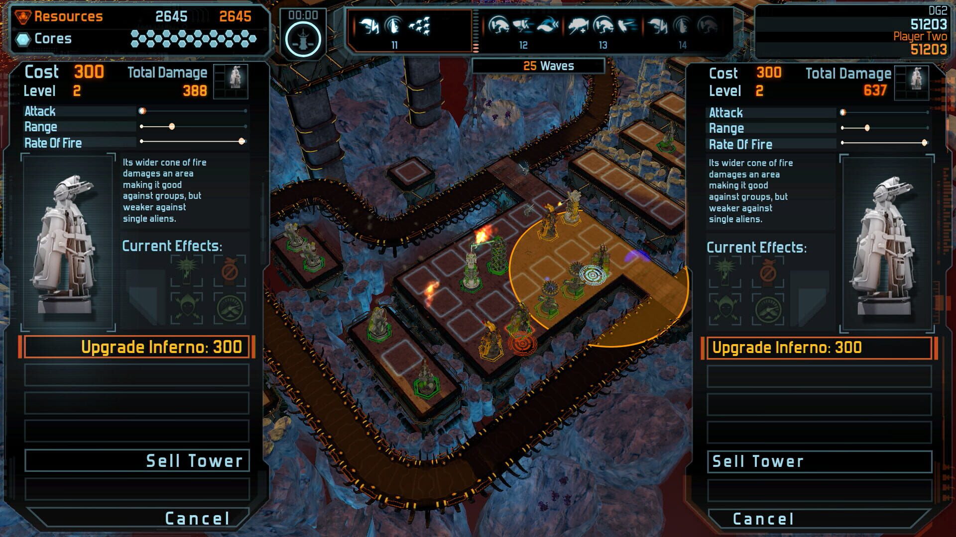 Screenshot for Defense Grid 2: Aftermath