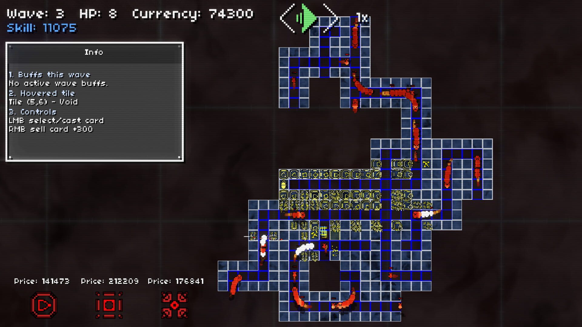 Screenshot for Exponent: The Scaling Tower Defense