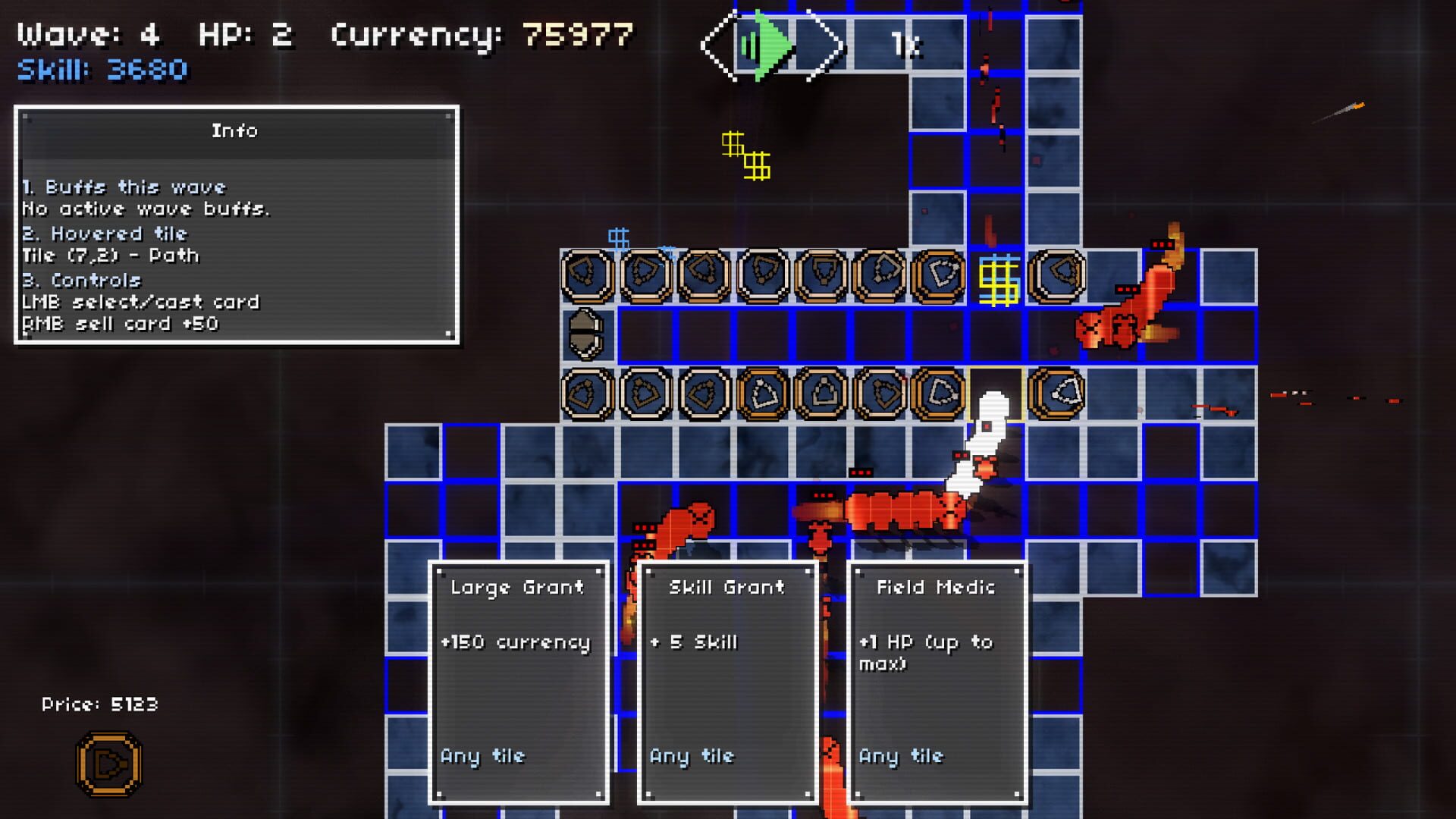 Screenshot for Exponent: The Scaling Tower Defense