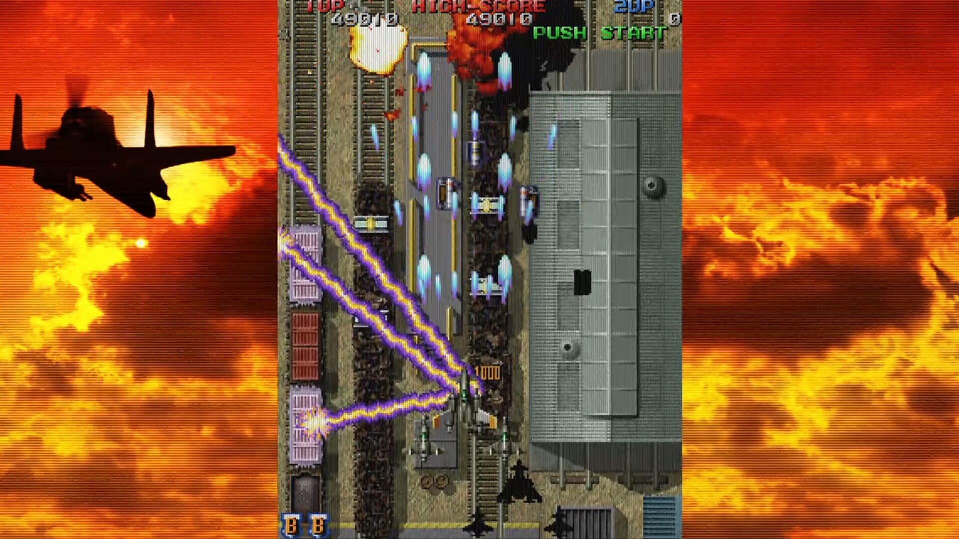 Screenshot for Raiden Fighters Remix