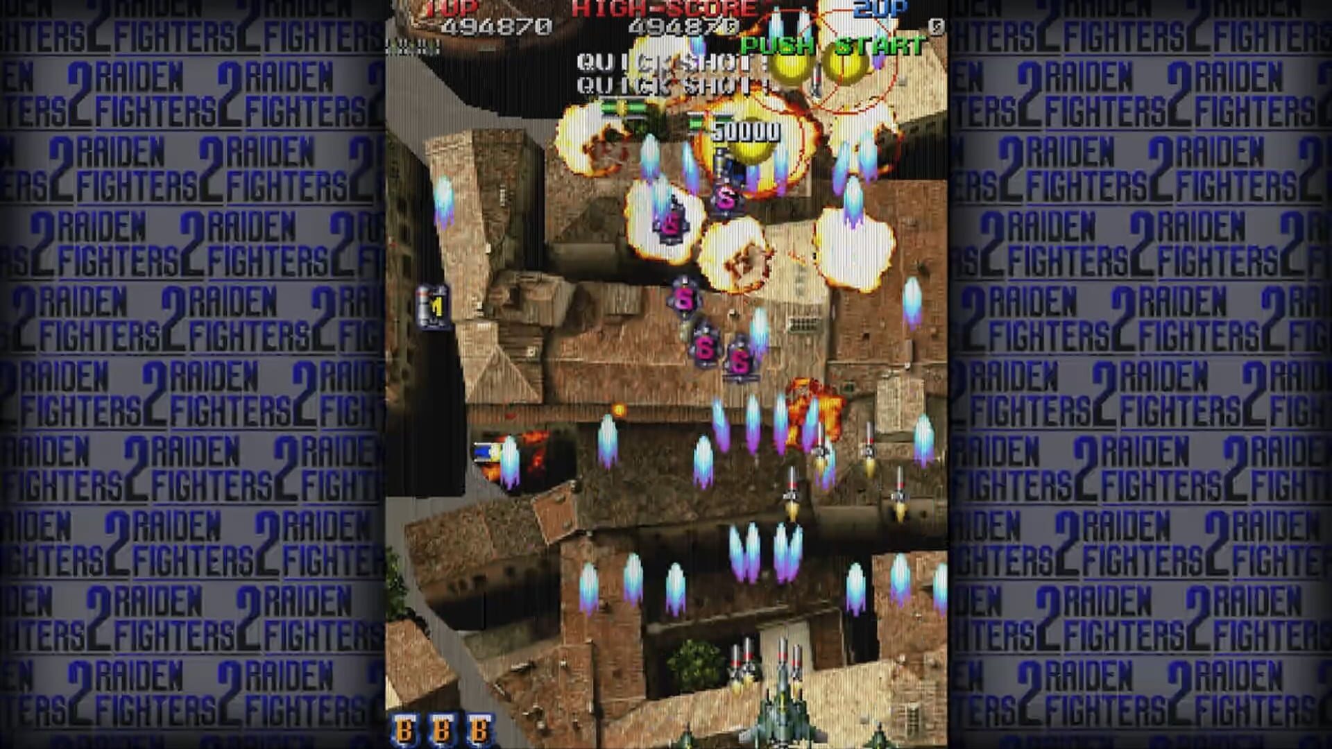 Screenshot for Raiden Fighters 2 Remix