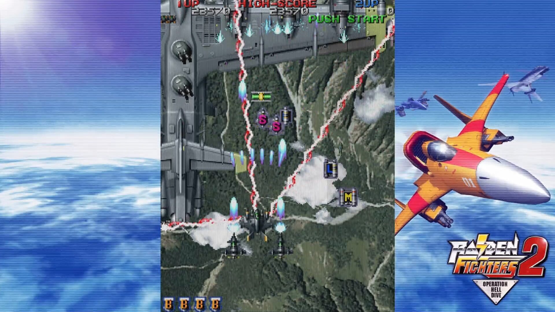 Screenshot for Raiden Fighters 2 Remix
