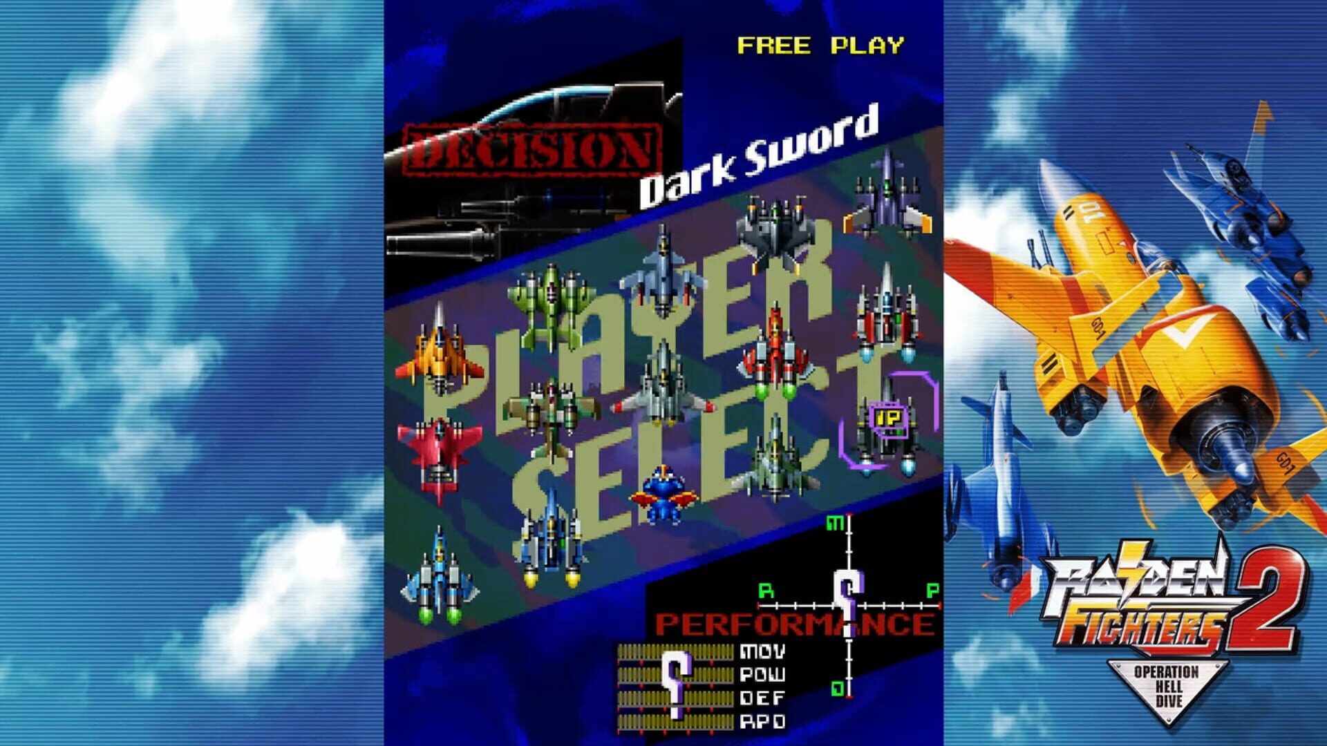 Screenshot for Raiden Fighters 2 Remix