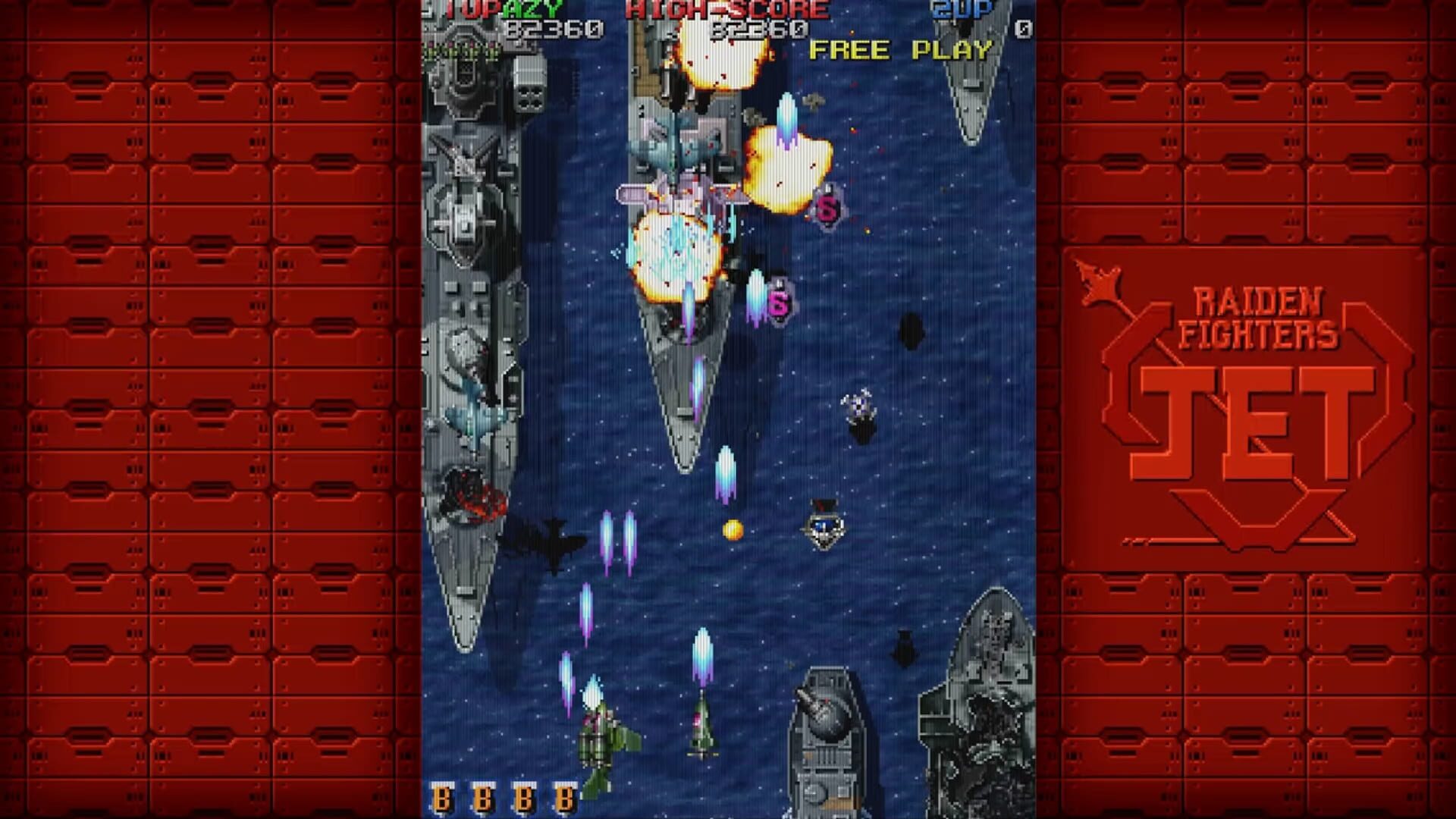 Screenshot for Raiden Fighters Jet Remix