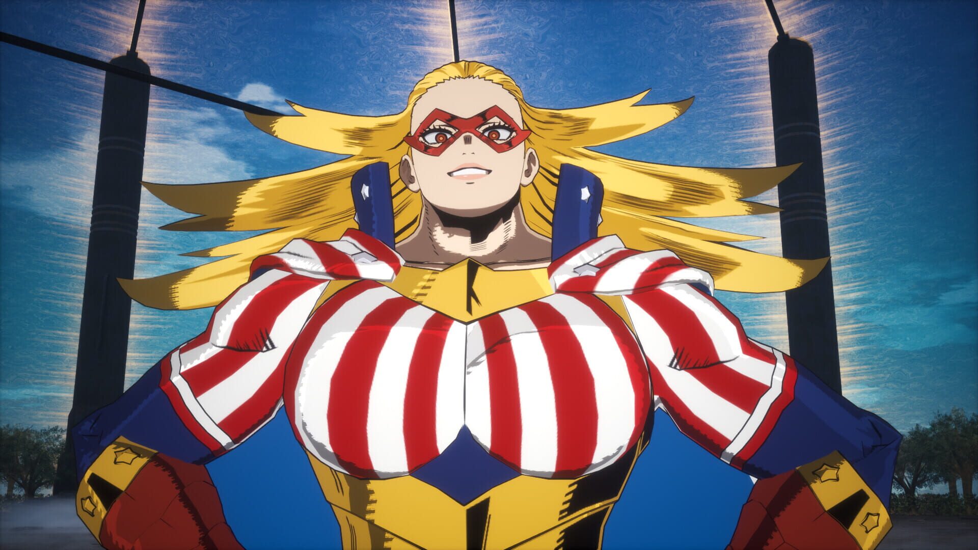 Screenshot for My Hero Academia All's Justice: Playable Character Star and Stripe
