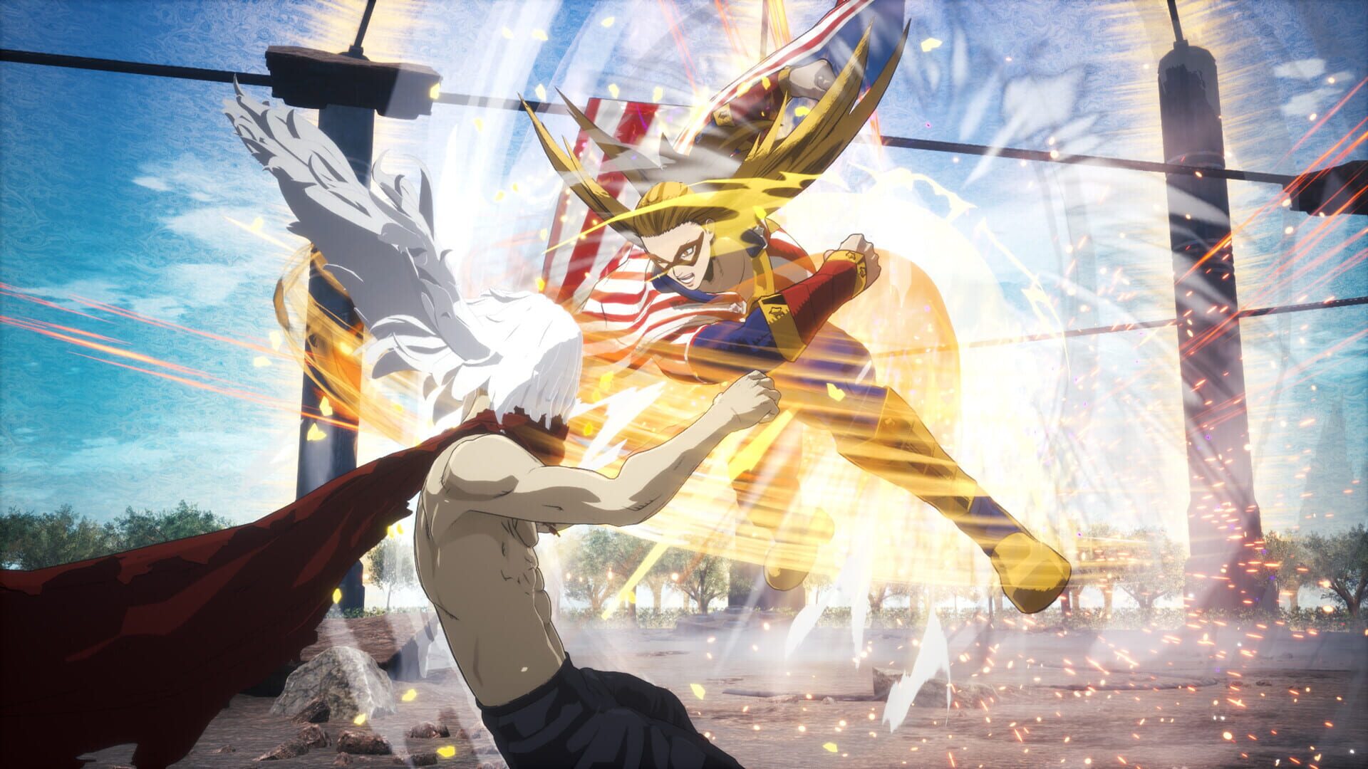 Screenshot for My Hero Academia All's Justice: Playable Character Star and Stripe