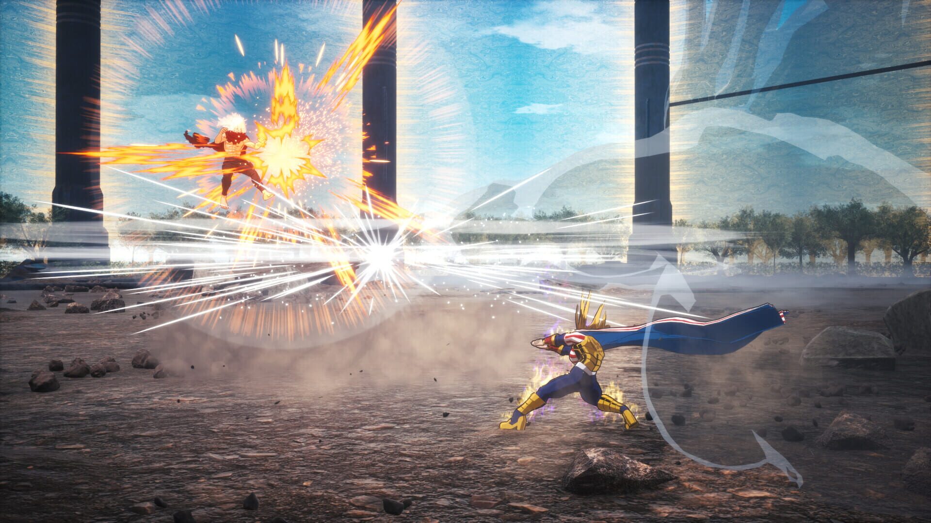 Screenshot for My Hero Academia All's Justice: Playable Character Star and Stripe