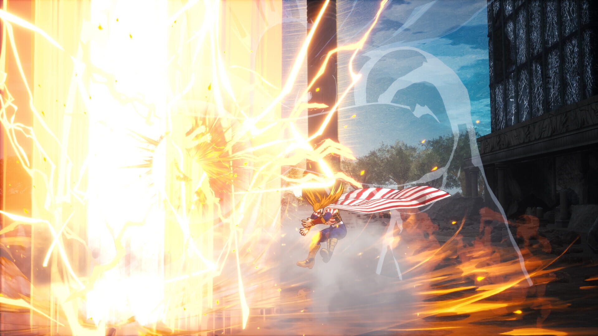 Screenshot for My Hero Academia All's Justice: Playable Character Star and Stripe