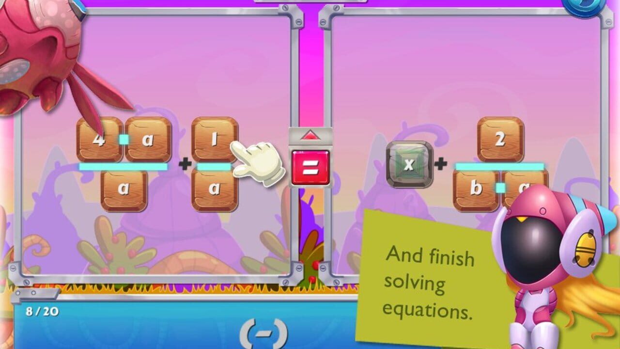 Screenshot for Bug Hunter: The Secret of Algebra