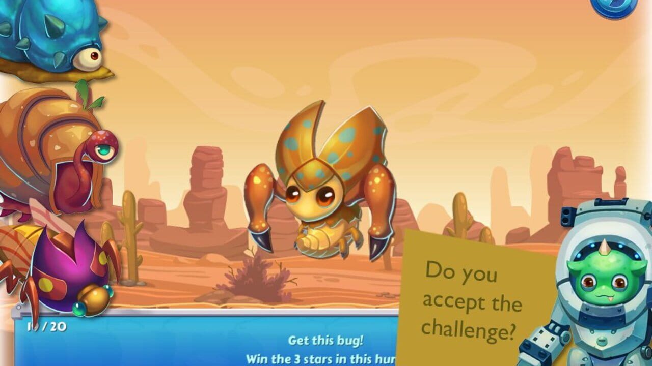 Screenshot for Bug Hunter: The Secret of Algebra