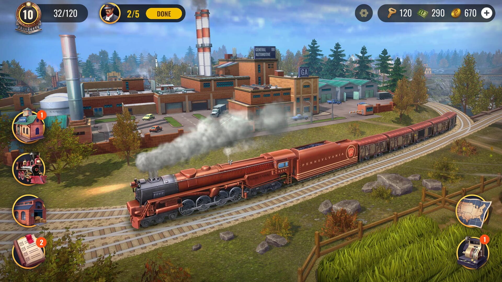 Screenshot for Railroad Empire