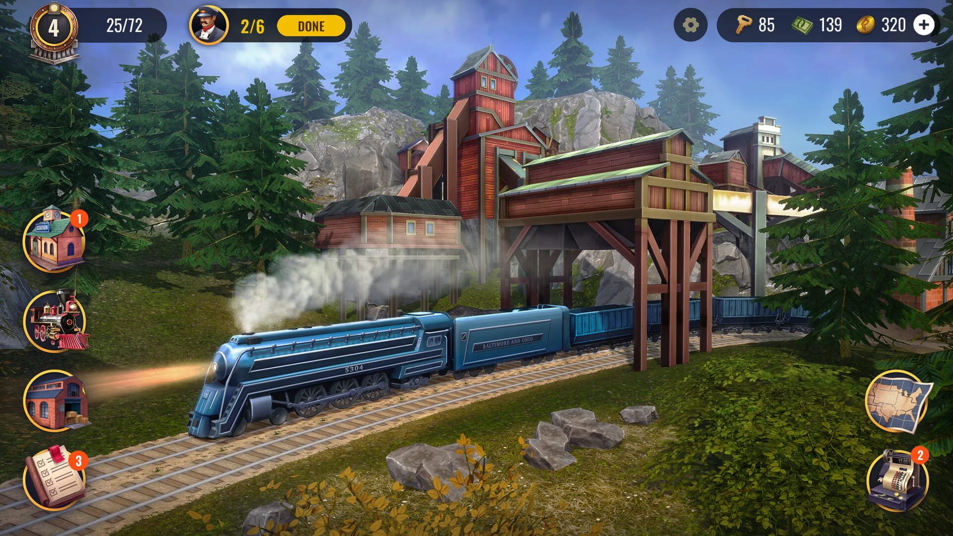 Screenshot for Railroad Empire