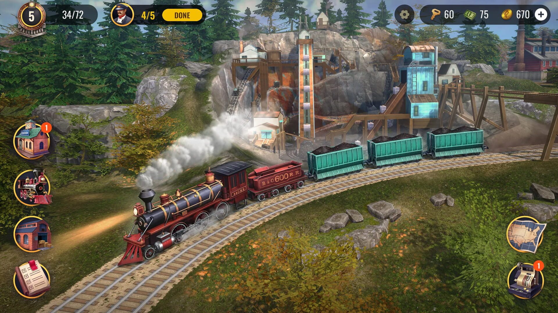Screenshot for Railroad Empire