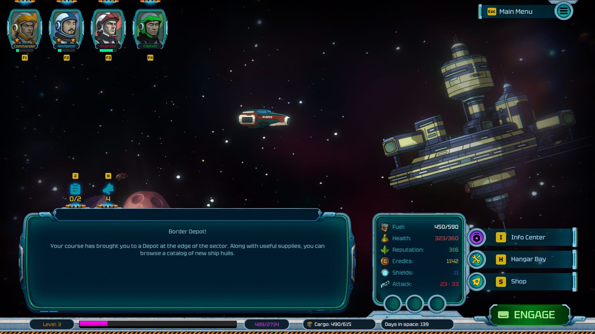 Screenshot for Stellar Freight: Endless Horizon