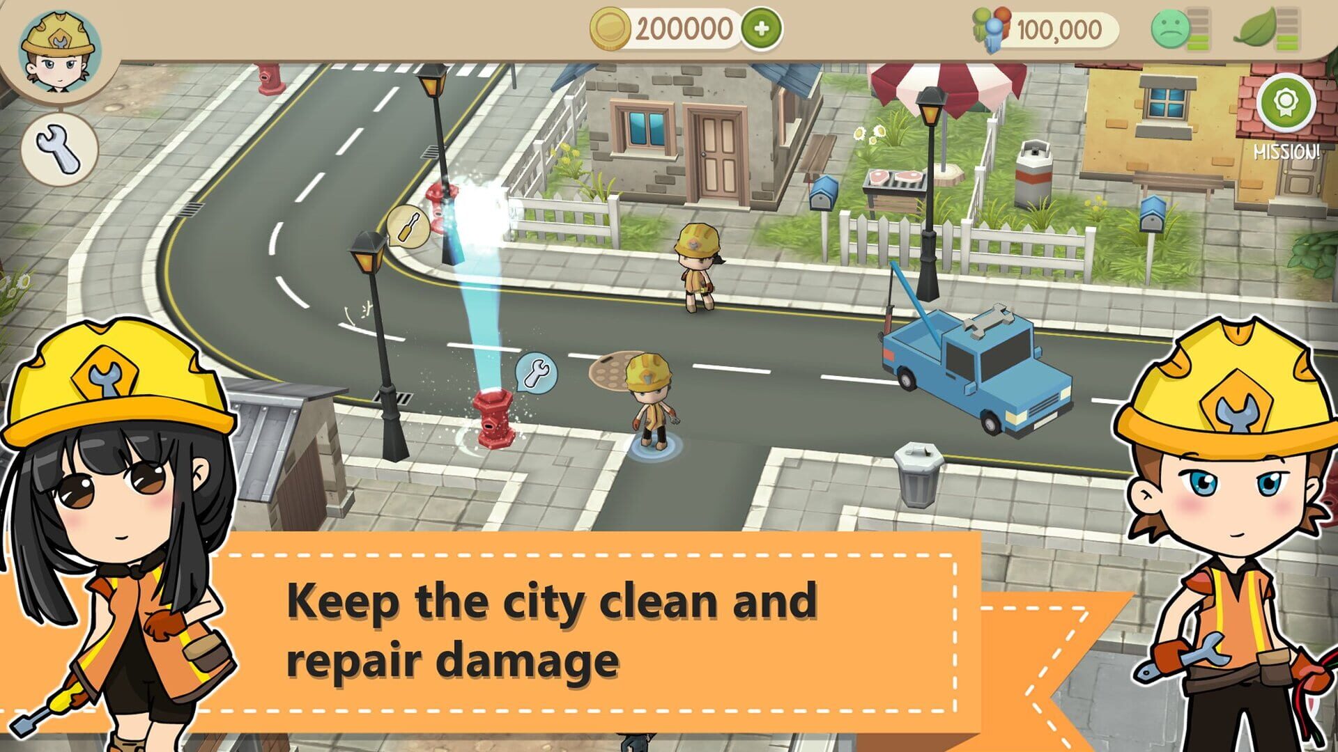 Screenshot for Chibi Town