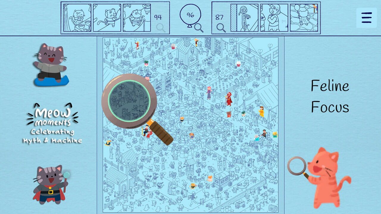 Screenshot for Meow Moments: Celebrating Myth & Machine