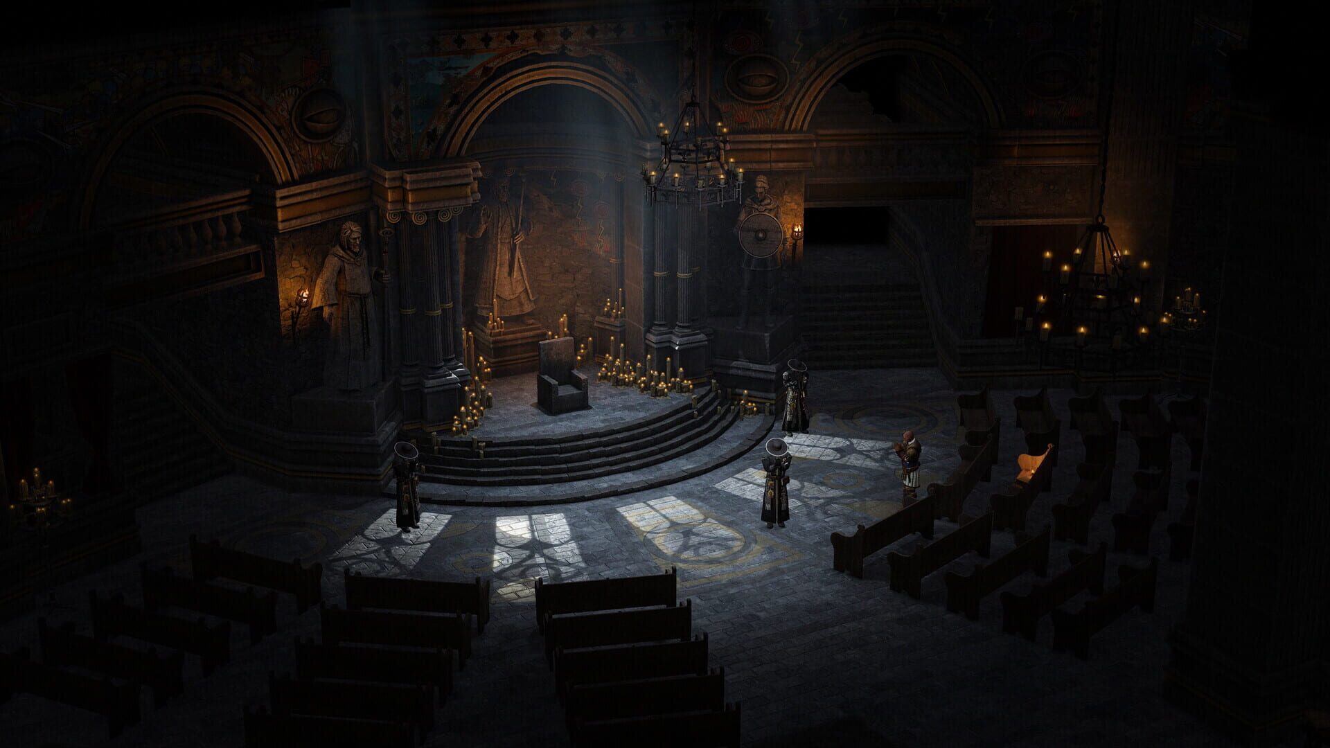 Screenshot for Wartales: Contract - Fires in the Capital