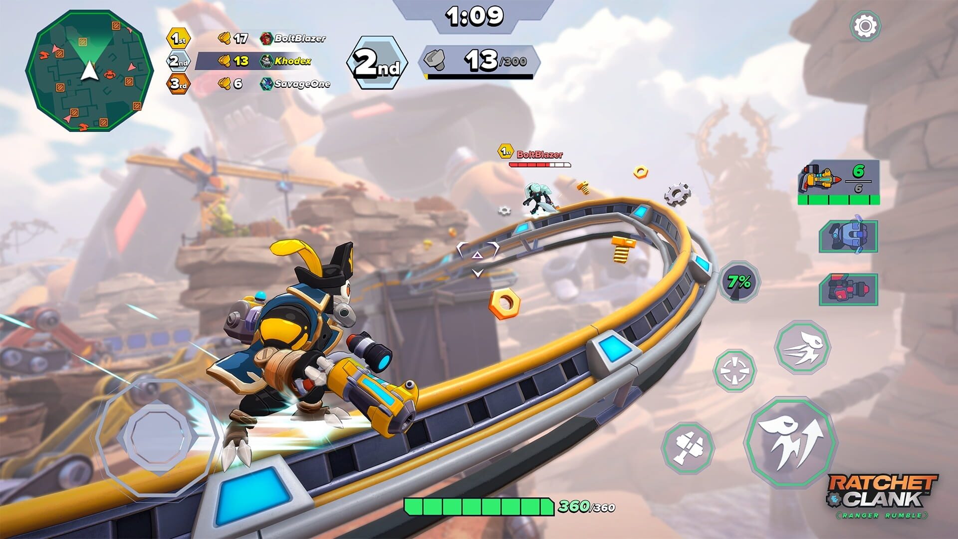 Screenshot for Ratchet & Clank: Ranger Rumble