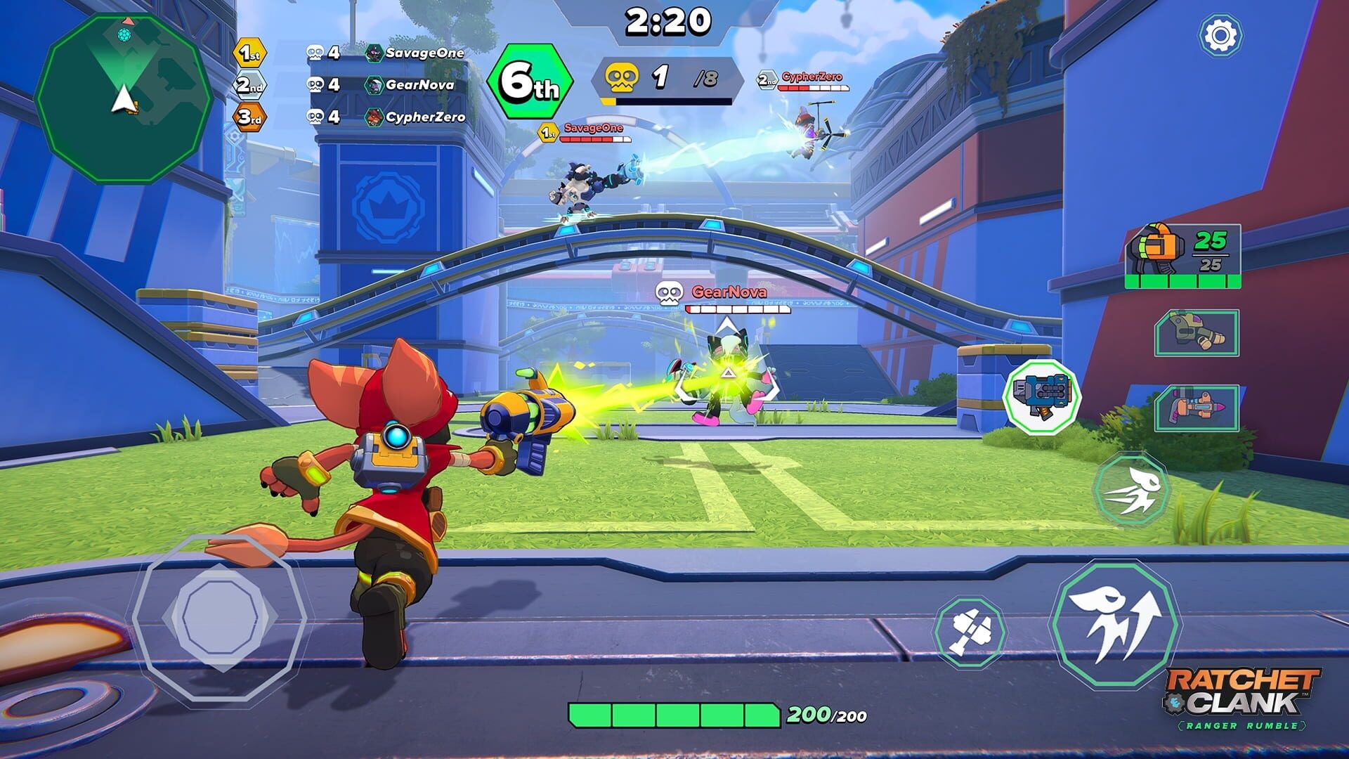 Screenshot for Ratchet & Clank: Ranger Rumble