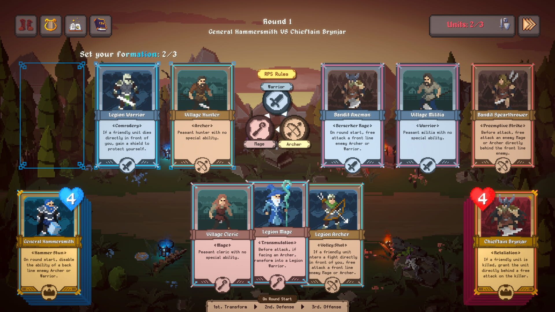 Screenshot for Blades, Bows & Magic