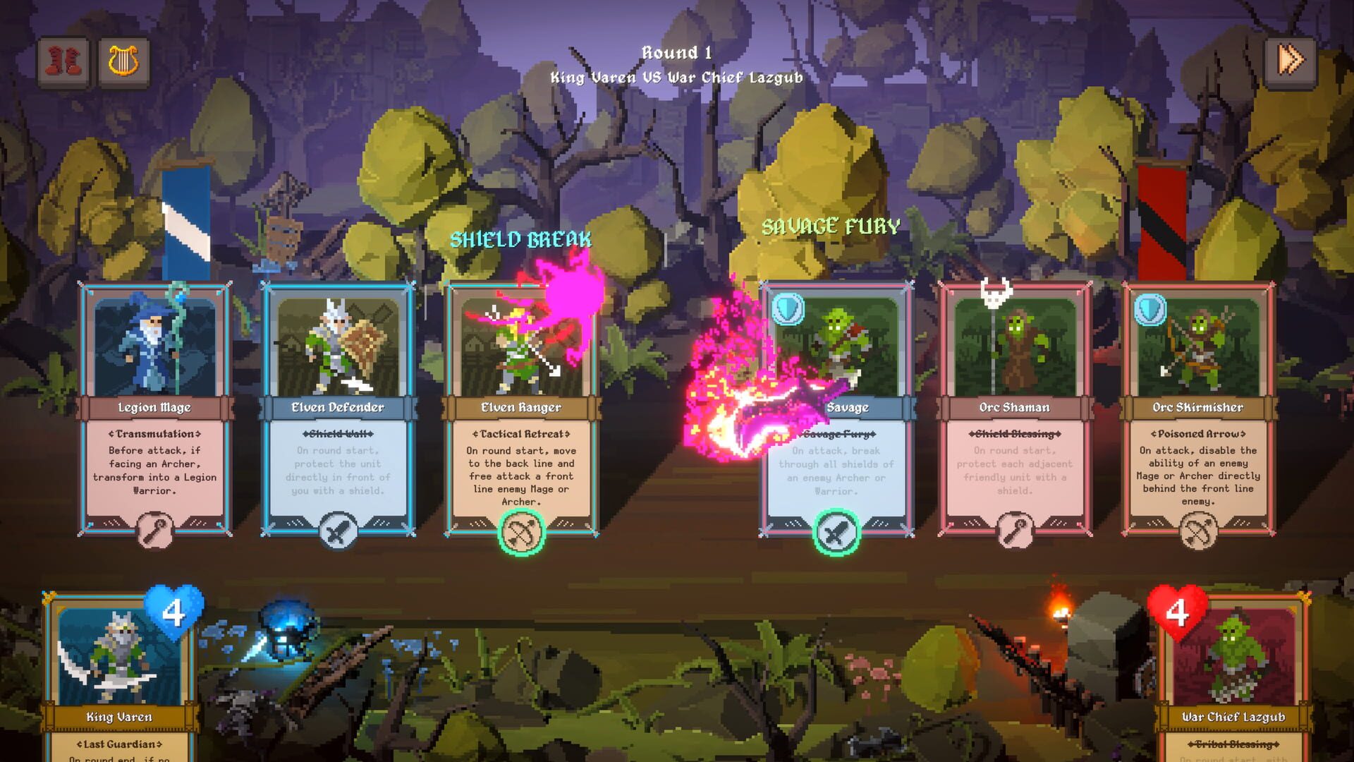 Screenshot for Blades, Bows & Magic