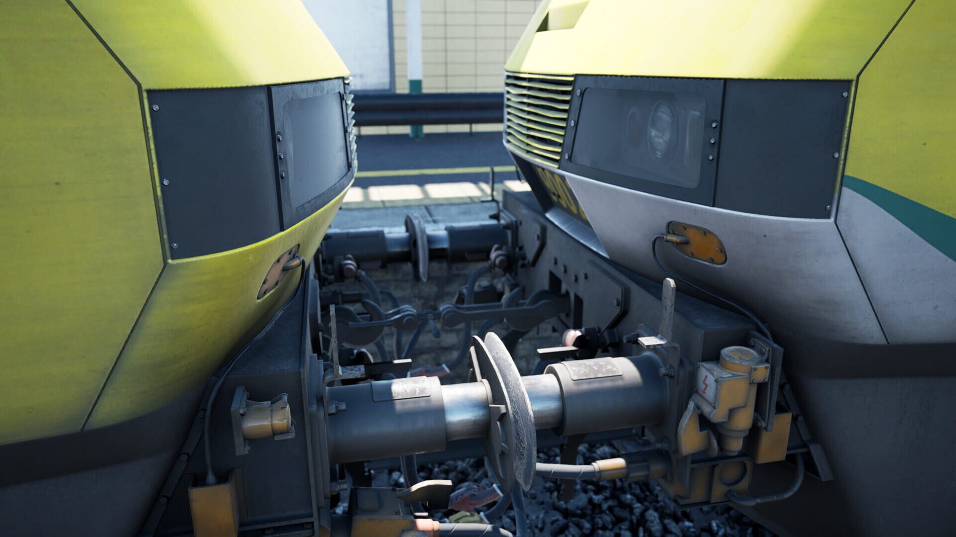 Screenshot for Train Sim World 6: BR Class 90 Electric Freight Loco