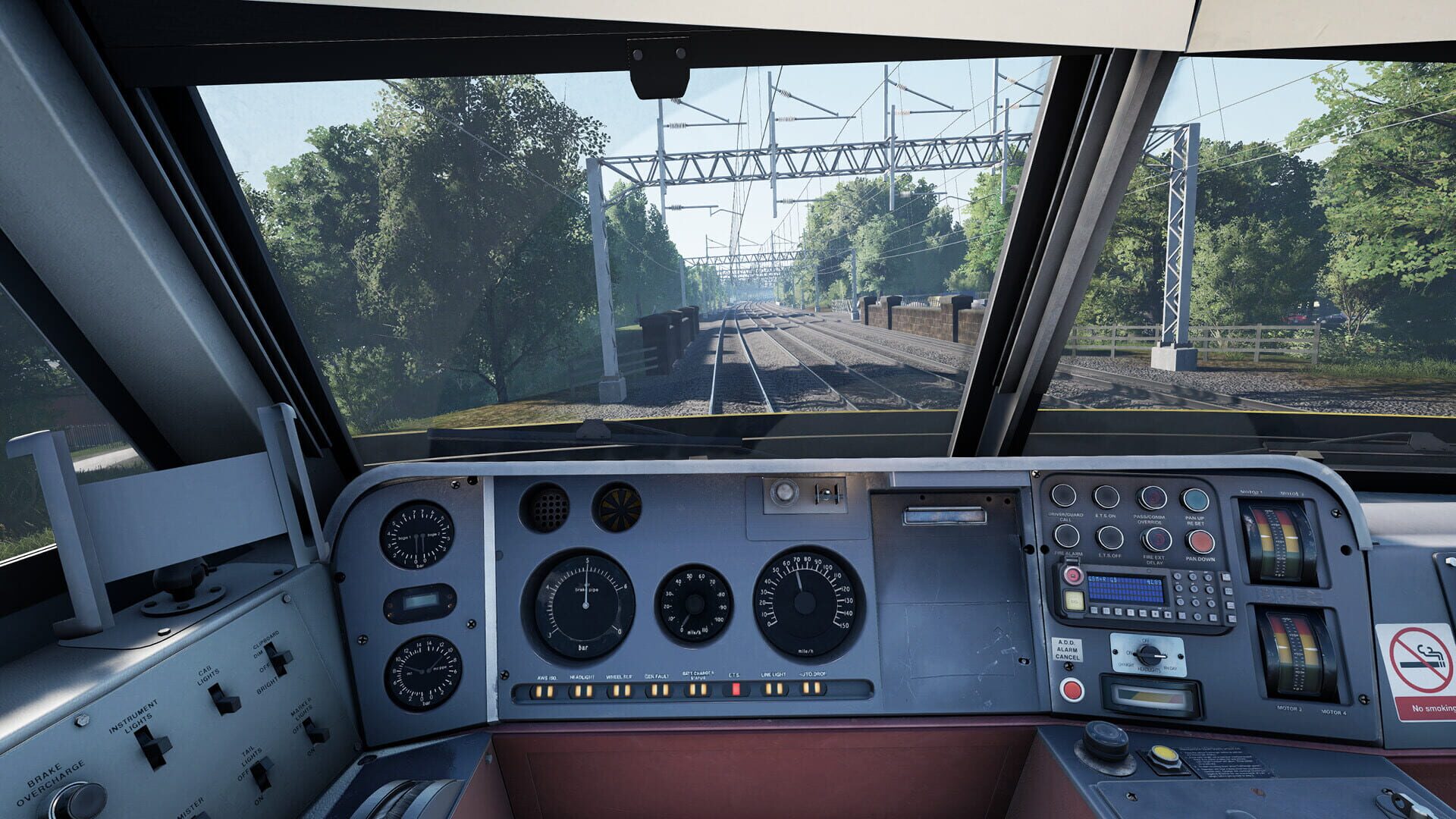 Screenshot for Train Sim World 6: BR Class 90 Electric Freight Loco