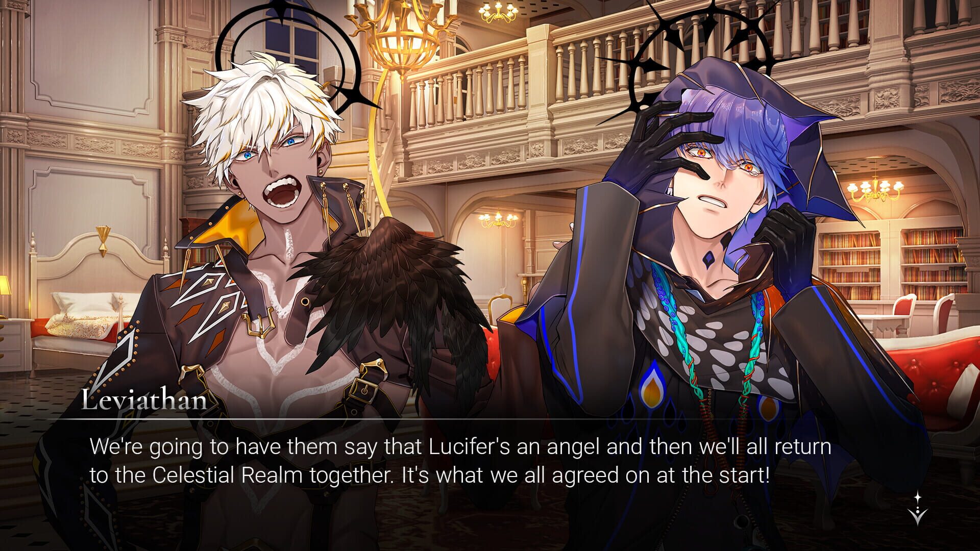 Screenshot for Obey Me! Sinner's Choice: Lucifer