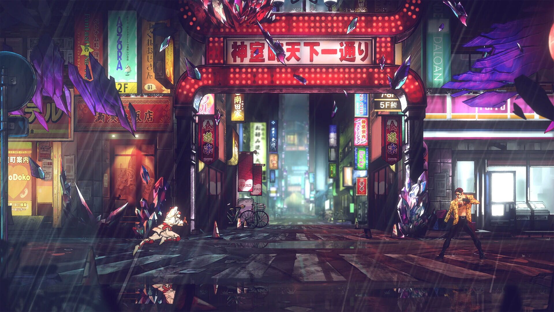 Screenshot for Shinobi: Art of Vengeance - Sega Villains Stage