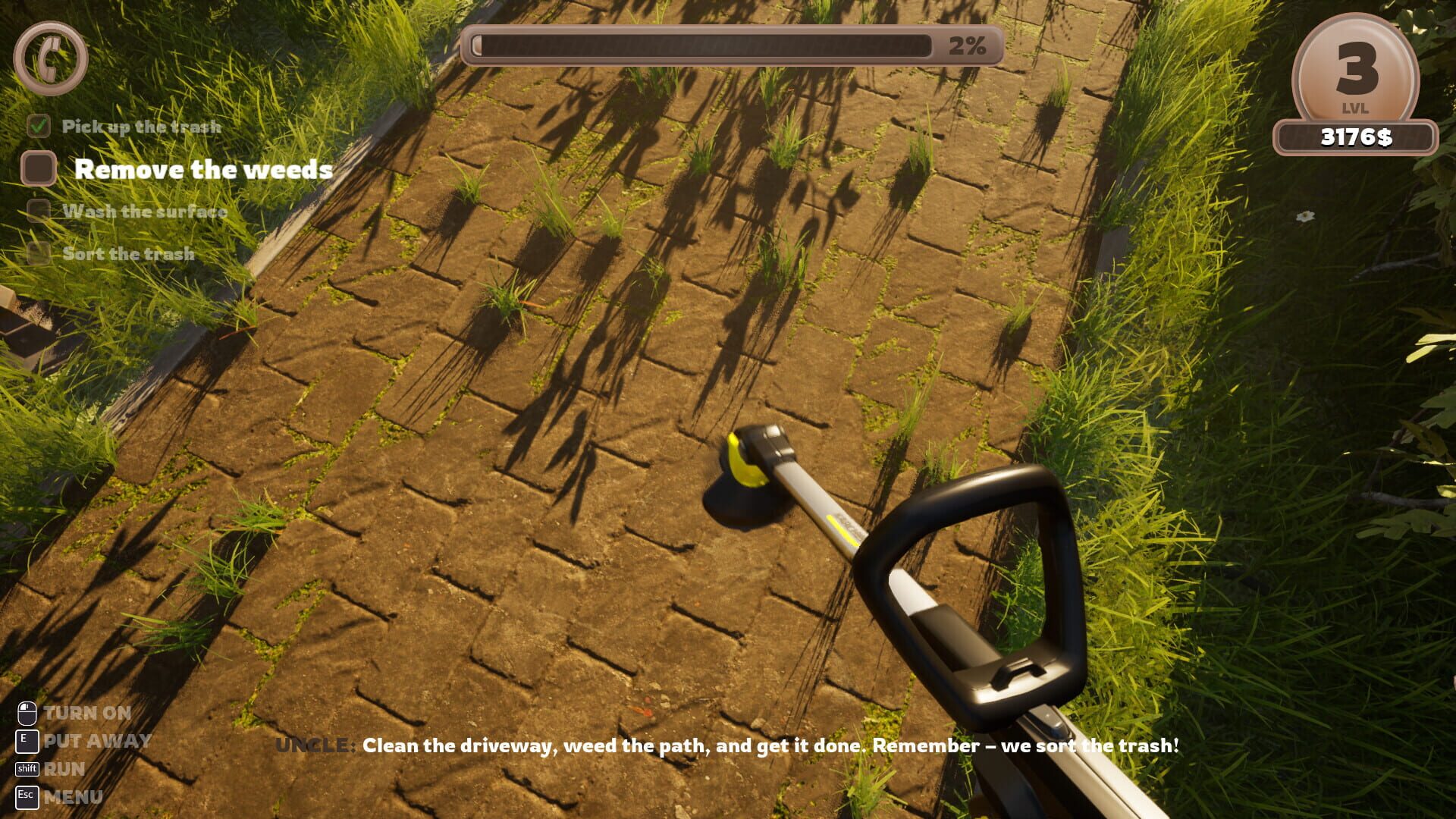 Screenshot for Beyond Yardwork Simulator