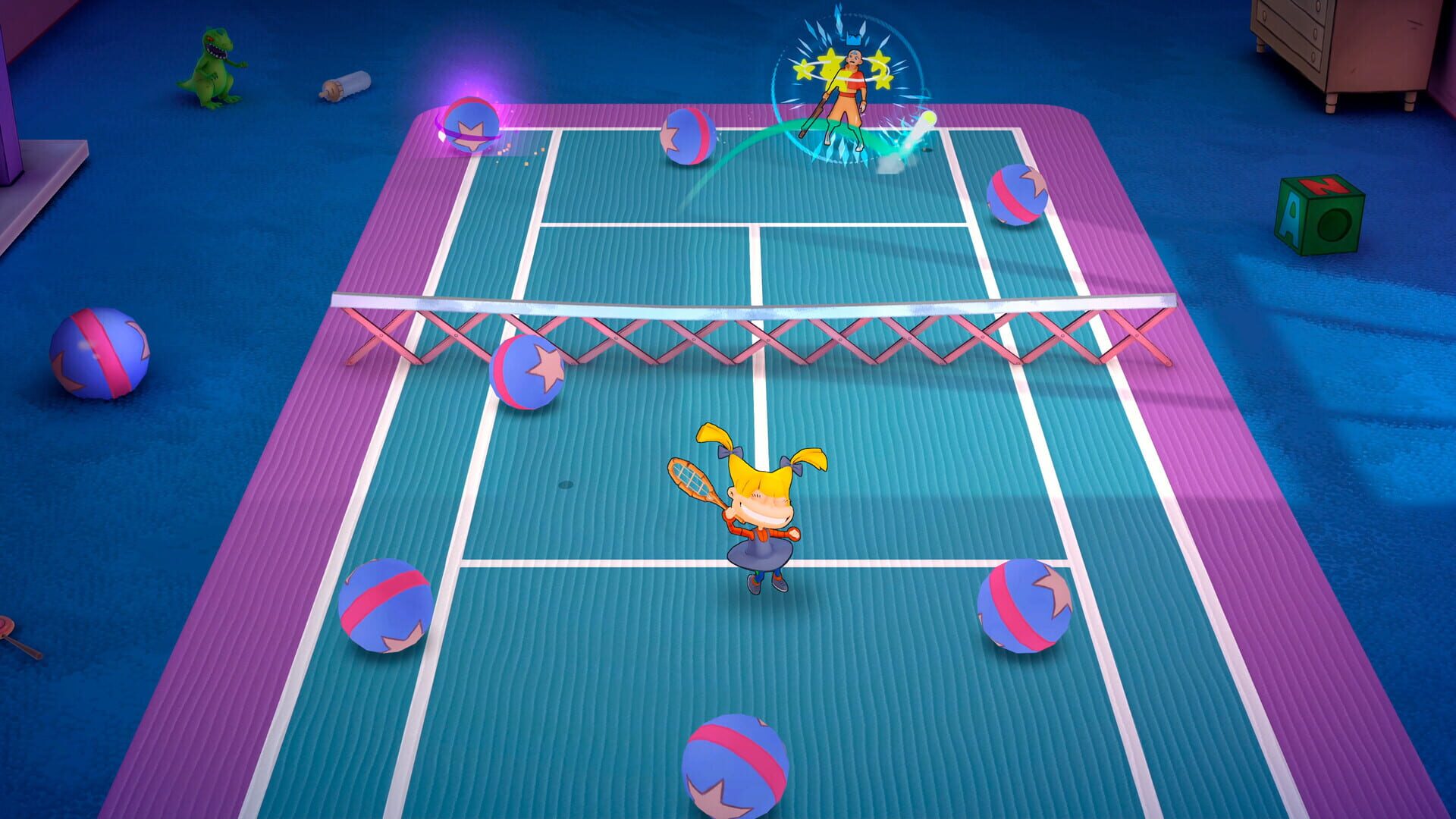 Screenshot for Nickelodeon Extreme Tennis: Next!