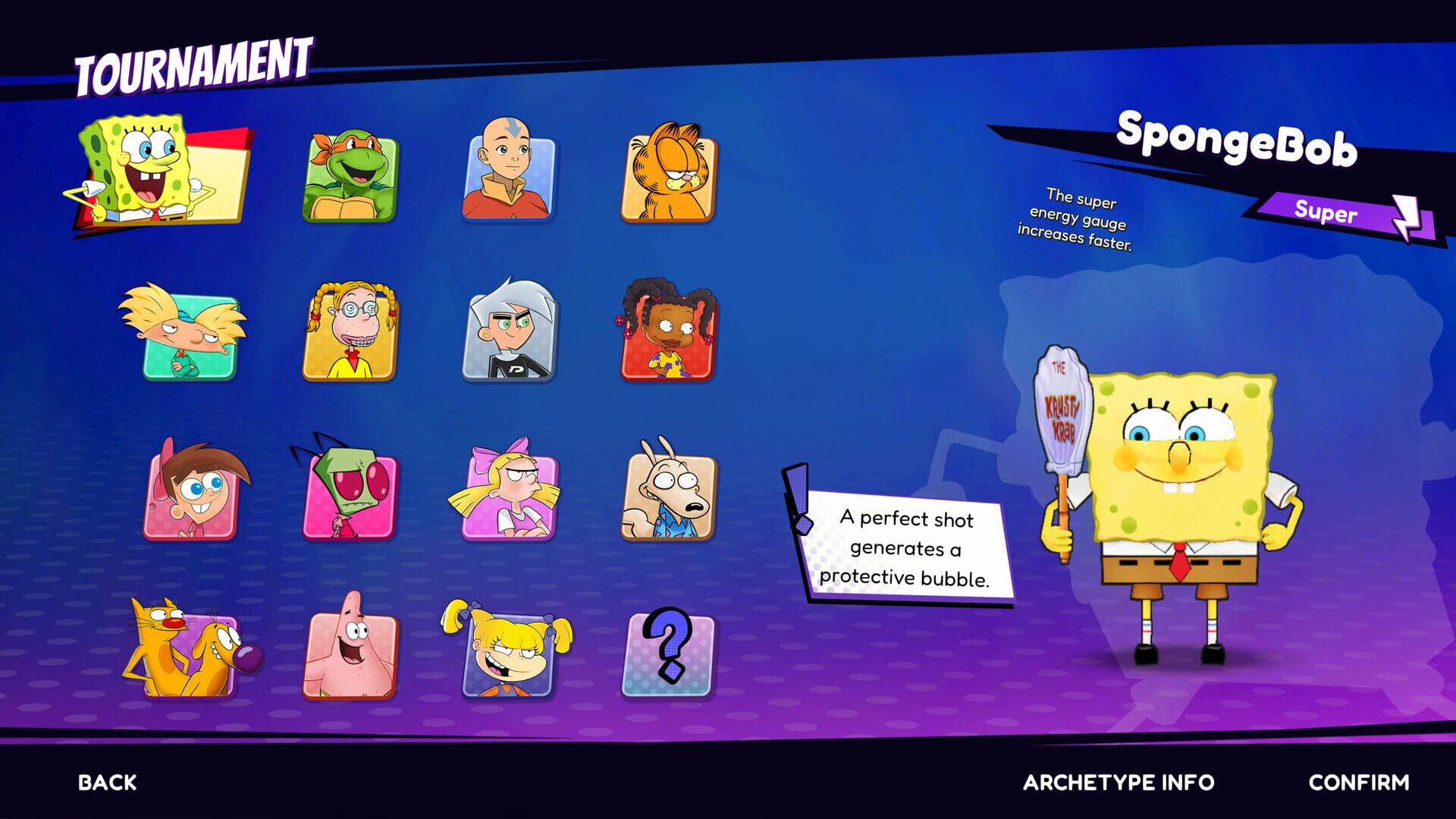 Screenshot for Nickelodeon Extreme Tennis: Next!